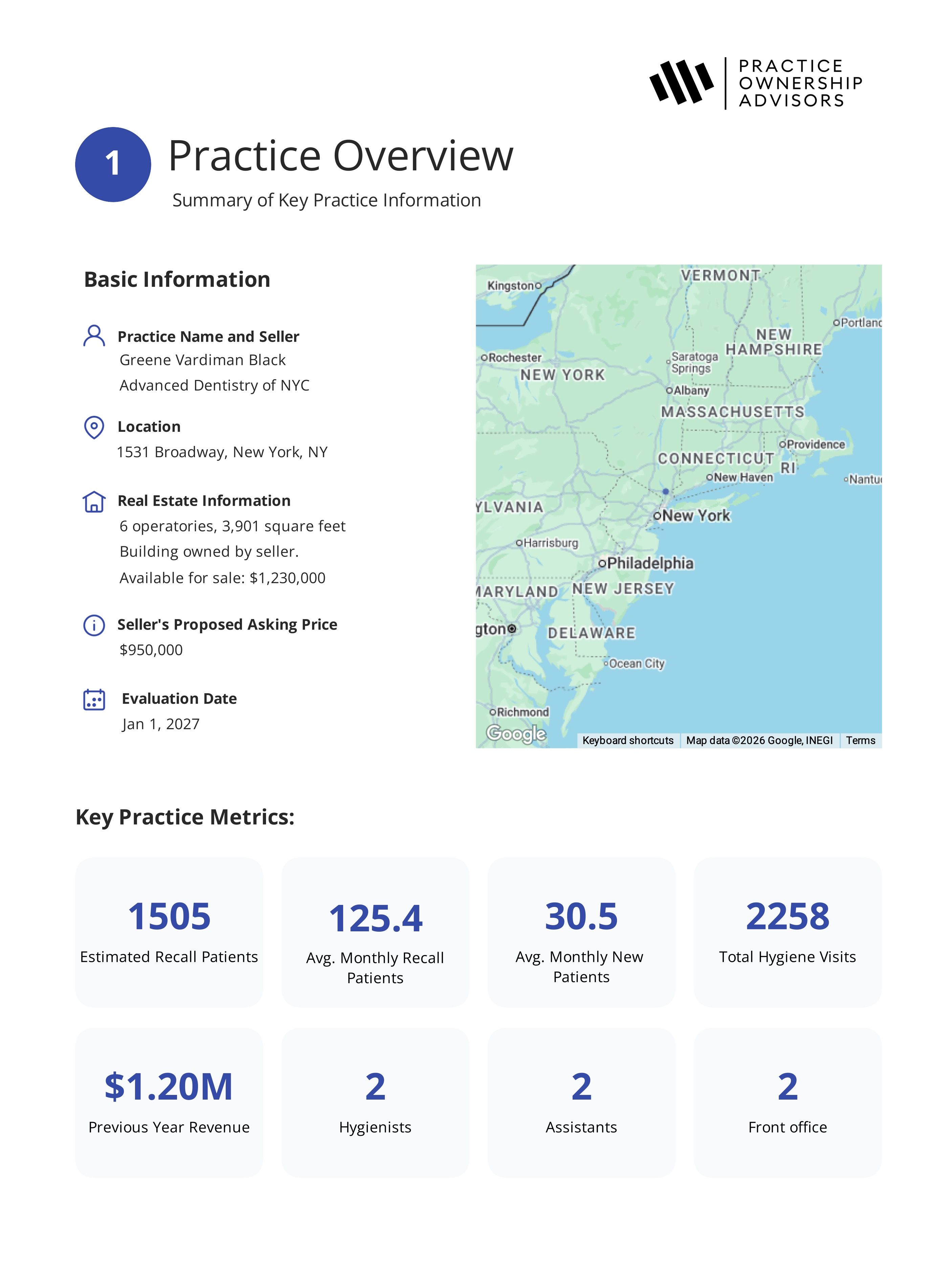 Practice Evaluation Report page 2